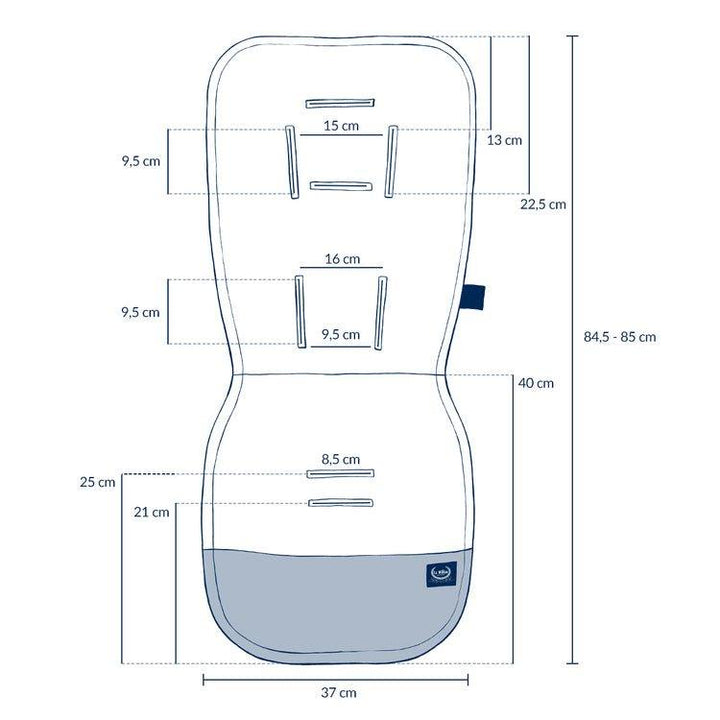 ベビーカーシート Stroller pad - La Millou Japan